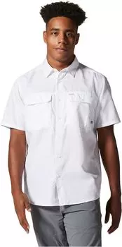 Рубашка с коротким рукавом Big & Tall Canyon Mountain Hardwear, белый