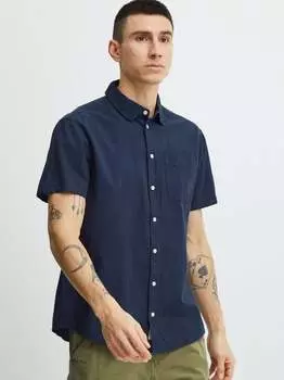 Рубашка с коротким рукавом Blend, синий