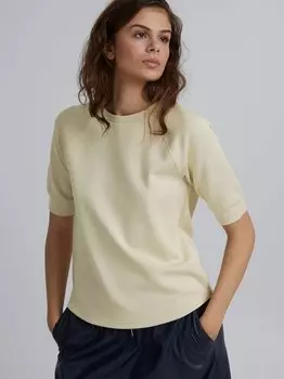 Рубашка с коротким рукавом быпусти B.Young, бежевый