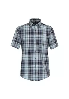 Рубашка с коротким рукавом CASAMODA, цвет Aqua Bis Petrol