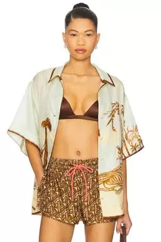 Рубашка с коротким рукавом Coco Zimmermann, tropicana