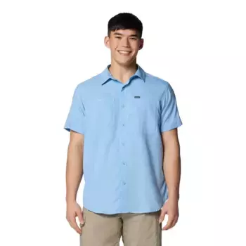 Рубашка с коротким рукавом Columbia Silver Ridge Utility Lite, синий