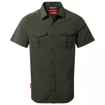 Рубашка с коротким рукавом Craghoppers NosiLife Adventure II, зеленый