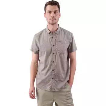 Рубашка с коротким рукавом Deeluxe Carillo, коричневый