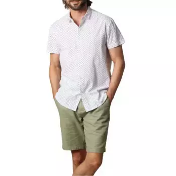 Рубашка с коротким рукавом Deeluxe Pagos, белый