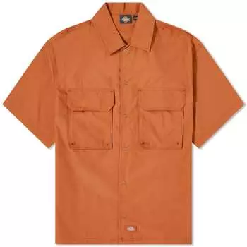 Рубашка с коротким рукавом Dickies Fishersville Short Sleeve Utility Shirt, цвет Mocha Bisque