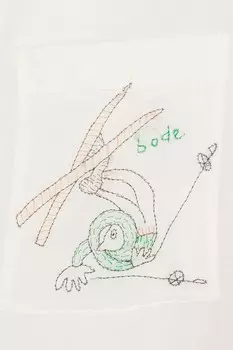 Рубашка с коротким рукавом для лыжников Bode, белый