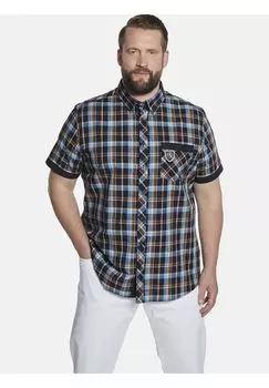 Рубашка с коротким рукавом DUKE GORDON Charles Colby, синий