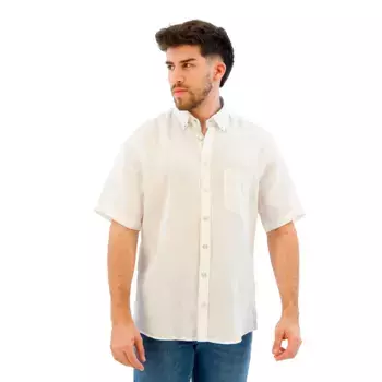 Рубашка с коротким рукавом Fynch Hatton 15046001, белый