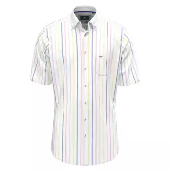 Рубашка с коротким рукавом Fynch Hatton 15048491 Summer Oxford Stripes, белый