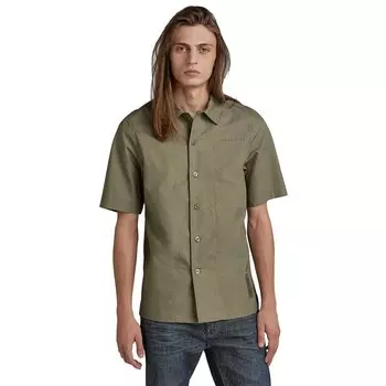 Рубашка с коротким рукавом G-Star Hawaii Commando, зеленый