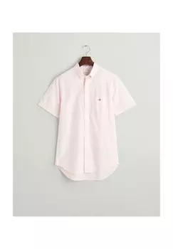 Рубашка с коротким рукавом GANT, цвет Light Pink