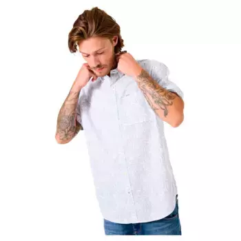 Рубашка с коротким рукавом Garcia C51290, белый