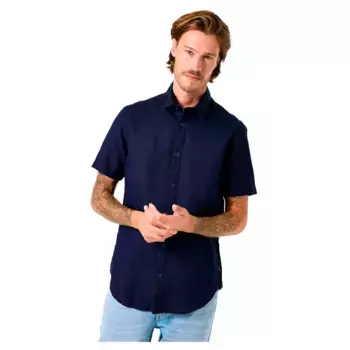 Рубашка с коротким рукавом Garcia Z1171, синий