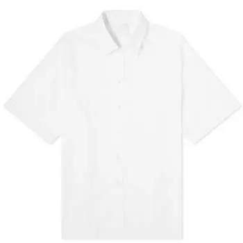 Рубашка с коротким рукавом Givenchy Voile Stripe Short Sleeve Shirt, белый