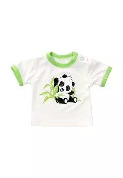 Рубашка с коротким рукавом Happy Panda BABY SWEETS, цвет Neugeborene
