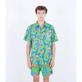 Рубашка с коротким рукавом Hurley One And Only Lido Stretch Ss, Разноцветный