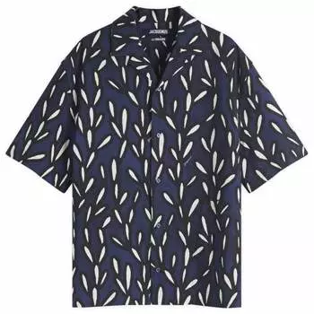 Рубашка с коротким рукавом и принтом Jacquemus, мультиколор
