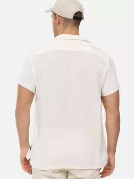 Рубашка с коротким рукавом incosby Indicode, белый