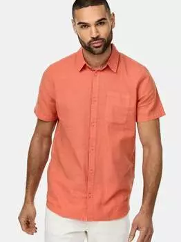 Рубашка с коротким рукавом ingunther Indicode, оранжевый