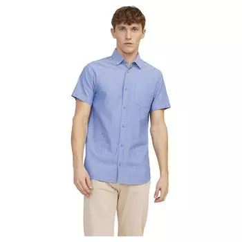 Рубашка с коротким рукавом Jack & Jones Abel, синий