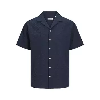 Рубашка с коротким рукавом Jack & Jones Aydan, синий