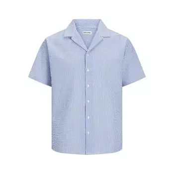 Рубашка с коротким рукавом Jack & Jones Aydan, синий