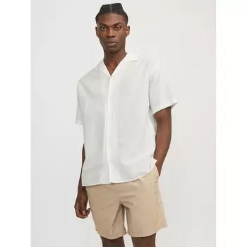 Рубашка с коротким рукавом Jack & Jones Blend, белый