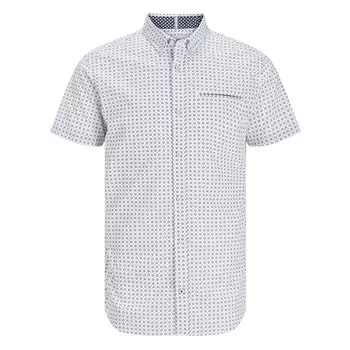 Рубашка с коротким рукавом Jack & Jones Jack Print, белый