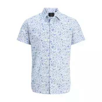 Рубашка с коротким рукавом Jack & Jones Lasummer Print, синий