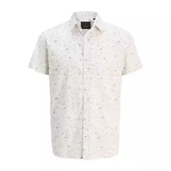 Рубашка с коротким рукавом Jack & Jones Lasummer Print, белый