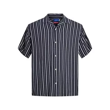 Рубашка с коротким рукавом Jack & Jones Luke Aruba Resort, серый