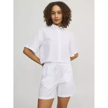 Рубашка с коротким рукавом Jack & Jones Lulu, белый