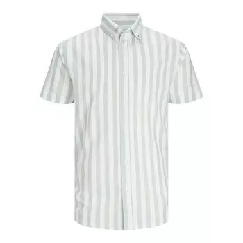 Рубашка с коротким рукавом Jack & Jones Oxford, зеленый