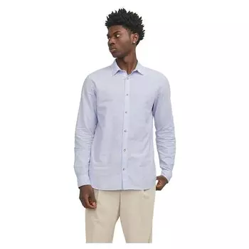 Рубашка с коротким рукавом Jack & Jones Summer Linen, белый