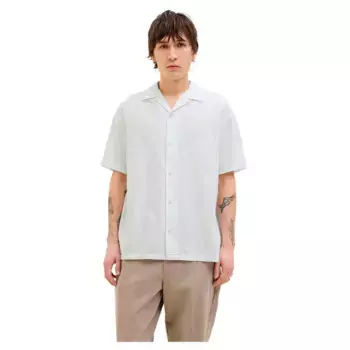 Рубашка с коротким рукавом Jack & Jones Summer Resort, белый