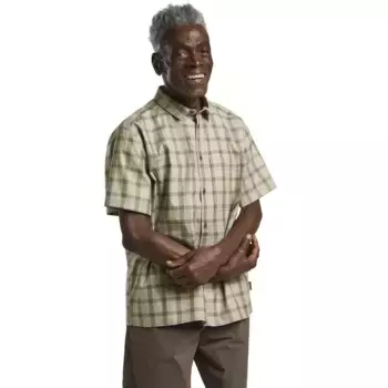 Рубашка с коротким рукавом Jack Wolfskin Planalto, зеленый