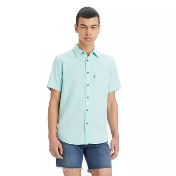 Рубашка с коротким рукавом Levis Sunset One Pocket Standard, синий