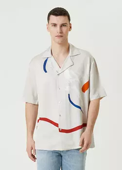 Рубашка с коротким рукавом Limitato, белый