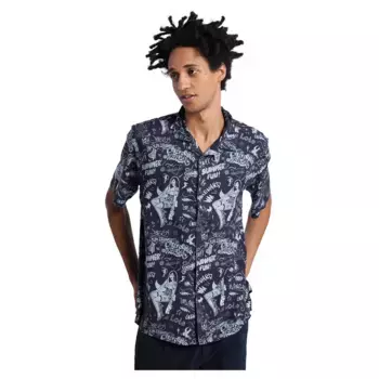 Рубашка с коротким рукавом Lois Jeans 8738, синий