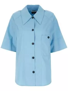 Рубашка с коротким рукавом Low Classic, синий