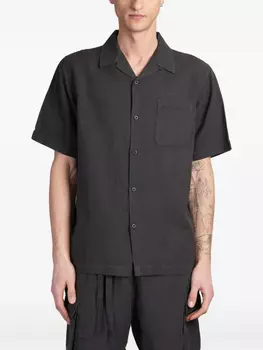 Рубашка с коротким рукавом Maharishi, черный