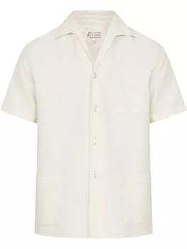 Рубашка с коротким рукавом Maison Margiela, белый