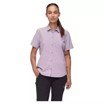Рубашка с коротким рукавом Mammut Aada, фиолетовый