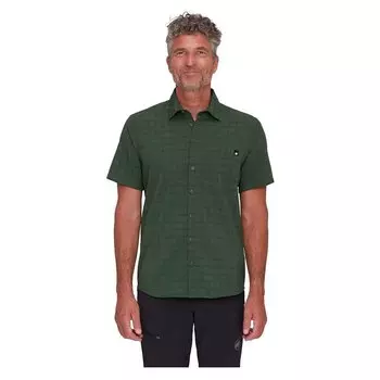 Рубашка с коротким рукавом Mammut Lenni, зеленый