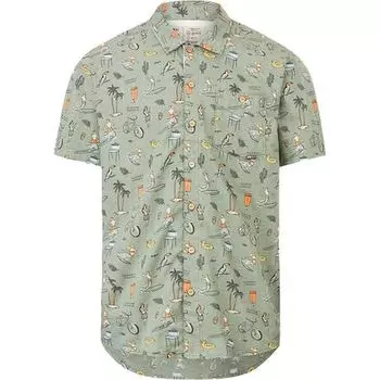 Рубашка с коротким рукавом Mataikona мужская Picture Organic, цвет Print
