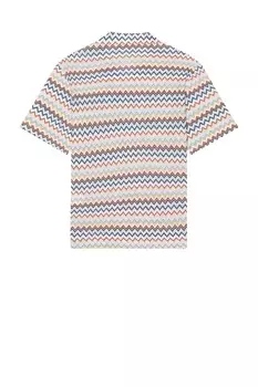 Рубашка с коротким рукавом Missoni, белый