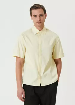 Рубашка с коротким рукавом Neil Barrett, желтый