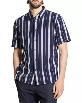 Рубашка с коротким рукавом Noll Theory, синий