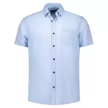 Рубашка с коротким рукавом Nza New Zealand Clayton 25CN506S, синий